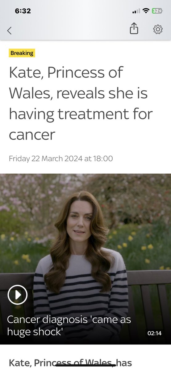 Whatever you think about the royal family, this woman has 3 children a husband who tragically lost his mother when he was so young obviously they are extremely privileged people but cancer is a bastard for everyone  it effects #fuckcancer