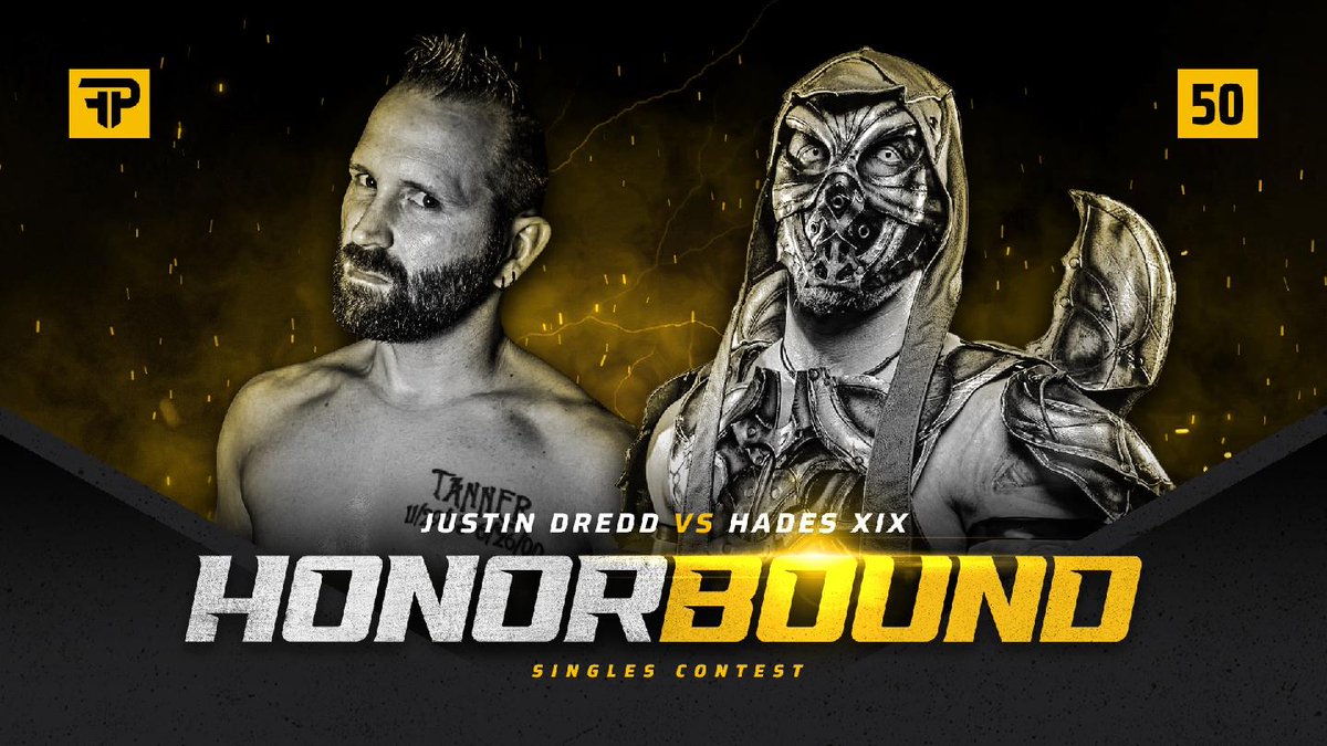 DreddJustin's tweet photo. Get ready, Hades! #frontlineprohonorbound https://t.co/M9WFuMtmuY