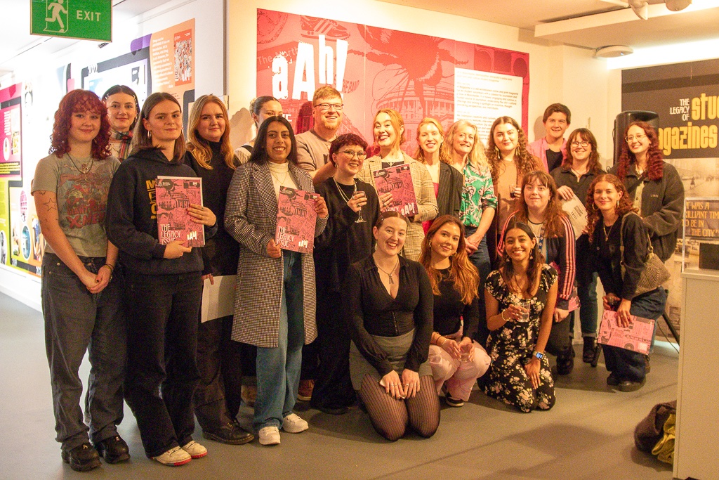 aAh_mag's tweet photo. It's here! 🙌 Introducing @aAh_mag #TheLEGACYIssue!
Thank you to everyone who joined our launch party + exhibition @McrMetSpecial. We were delighted to see so many of you turn out to support our team + pick up your special 200th anniversary limited edition gold foiled copies💛 https://t.co/WJXG2YnVs9
