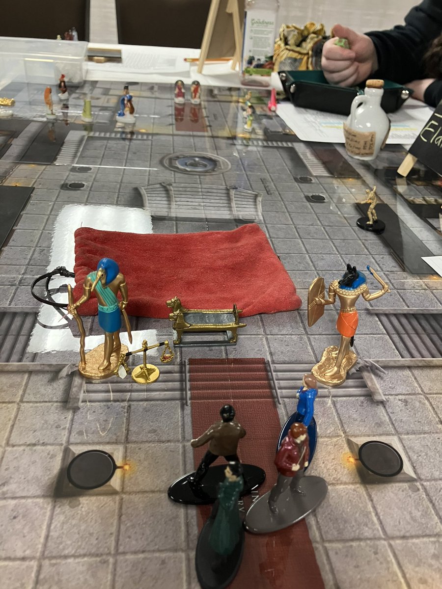 PadmesLover's tweet photo. Return to #Hogwarts the #TriWizardCup
The Hogwarts cabal faces the first 2 trial at #Beauxbatons
Can you tell what they faced
#ttrpg in the #WizardingWorld this morning in #LakeGeneva
#garyConXVI @GaryCon @jk_rowling #garycon https://t.co/nx4vCq4Ou1