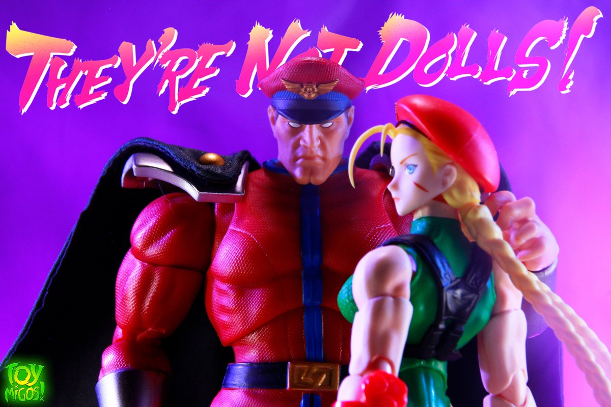 The Toymigos proudly present Episode 370 of 'They're not dolls!' now up on Spotify, Soundcloud, iTunes, and YouTube! on.soundcloud.com/d1haF youtube.com/live/POri1CnQB… #theyrenotdolls #toymigos #capcom #jadatoys #SHfiguarts #streetfighterII #mbison #vega #cammy