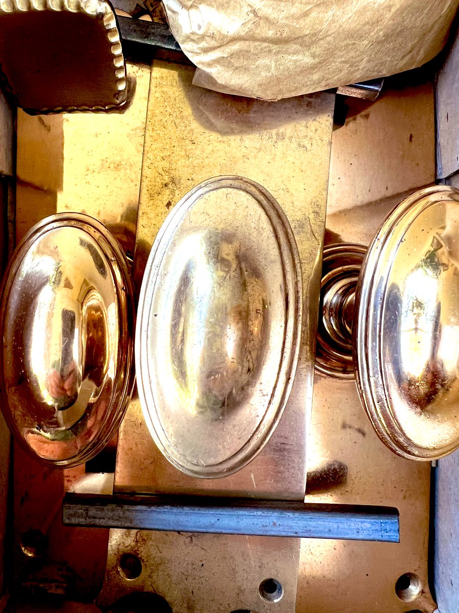 CatoCrane's tweet image. Coming Soon for Purist #Interior Renovator/#Decorators at Cato Crane - Large Quantity of Old Original High Quality UNUSED  #Brass Door &amp;amp; Window #Furniture etc #Rare Opportunity ! Dry-stored for 70 Years ! @shrewsmorris @heswallmagazine @homes_antiques @designerpages @thesalroom