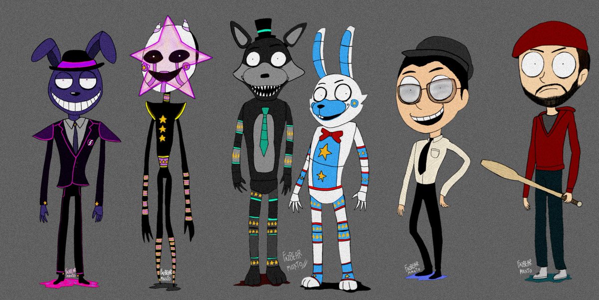 Tattlet46366130's tweet photo. Algunos personajes que dibuje de FNAF Stars Collapse ☆
@_Sabino69_ @FuntimeNcP @ProphecyxOffic @games878787 @InuyaJuega @SUNAM_NAPSTER 

#FNAF #FiveNightsAtFreddys #FNAFMovie #fnafarmy #StarsCollapse https://t.co/zJXQxsHnXw