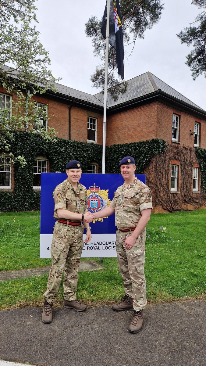 Today saw Lt Col Andy Gartside leave 4RLC as CO having completed his hand over. Over his 2.5yrs as CO he has had a huge impact on the Regt and its people and we are immensely grateful for everything he has done. We wish him all the best for the future and his next challenge.