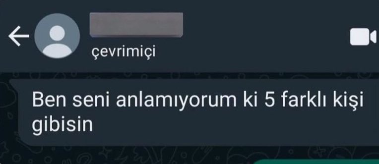 Farklı biriyim işte