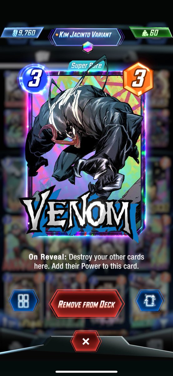 corazonpeluca's tweet photo. Kim Jacinto #Venom https://t.co/1fm1kGfOY0