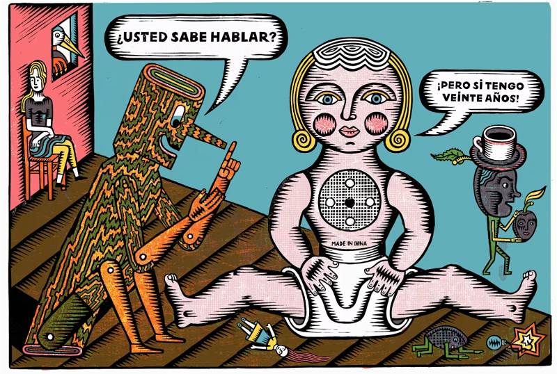 PequenhaciudadP's tweet photo. Las gentes de @YorokobuMag hablaron un rato con Chrudoš Valoušek, ilustrador de Paloñeco/Palicaire y ... «Cuando la inspiración no te pilla trabajando es como cuando te hace mal tiempo en vacaciones»

https://t.co/JsrPHkCvGk

@LibrosBarrett  @OohBarrett #asombroso23 https://t.co/IVjp6JeNNY