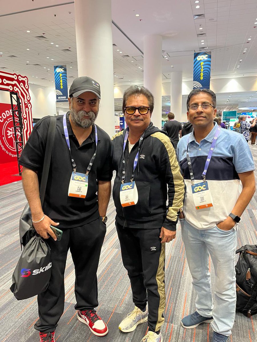 Taarak Mehta team at the largest gaming conference GDC SANFRANCISCO @TMKOC_NTF Do play our games at Android - play.google.com/store/apps/dev… IOS - apps.apple.com/in/app/run-jet… #tmkocplay #mobilegames #games