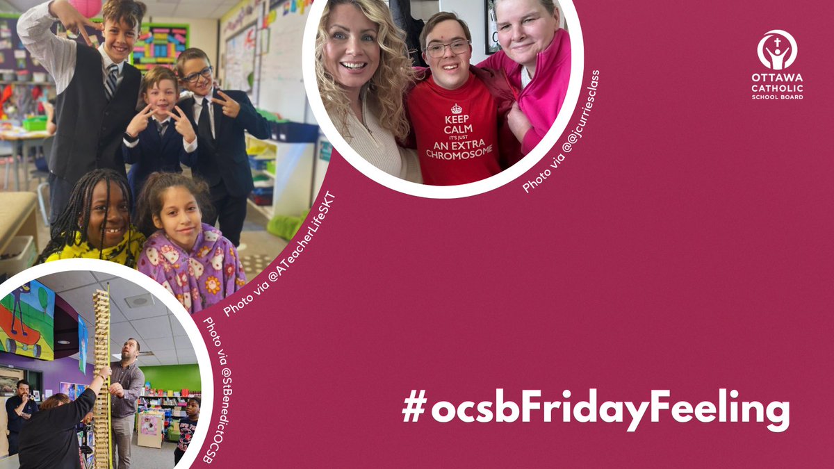 ✨For this week's #ocsbFridayFeeling, students returned to school after March Break, embracing Spring. New friends were welcomed, Lenten projects continued, murals were painted, towers were built & a lot of interesting items were found on nature walks.🌷 🔗ocsb.ca/2024/03/22/fri…