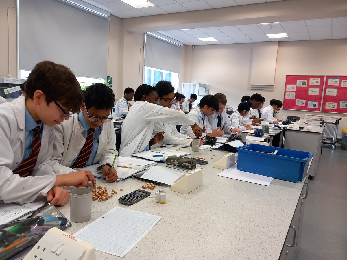 9B have been modelling radioactive decay using the "half-life dice"...<a href="/DGSSciCollege/">DGS Science College</a> <a href="/DrCourtDGS/">Dr Court</a>