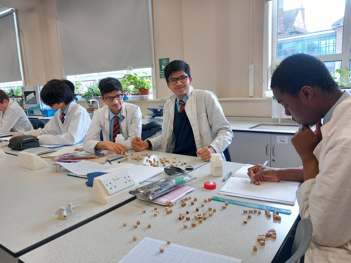 CraibMrs's tweet photo. 9B have been modelling radioactive decay using the "half-life dice"...@DGSSciCollege @DrCourtDGS https://t.co/rJmK3PE2DT