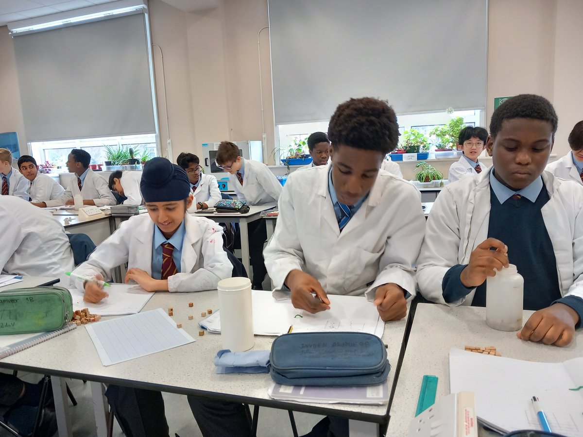 CraibMrs's tweet photo. 9B have been modelling radioactive decay using the "half-life dice"...@DGSSciCollege @DrCourtDGS https://t.co/rJmK3PE2DT