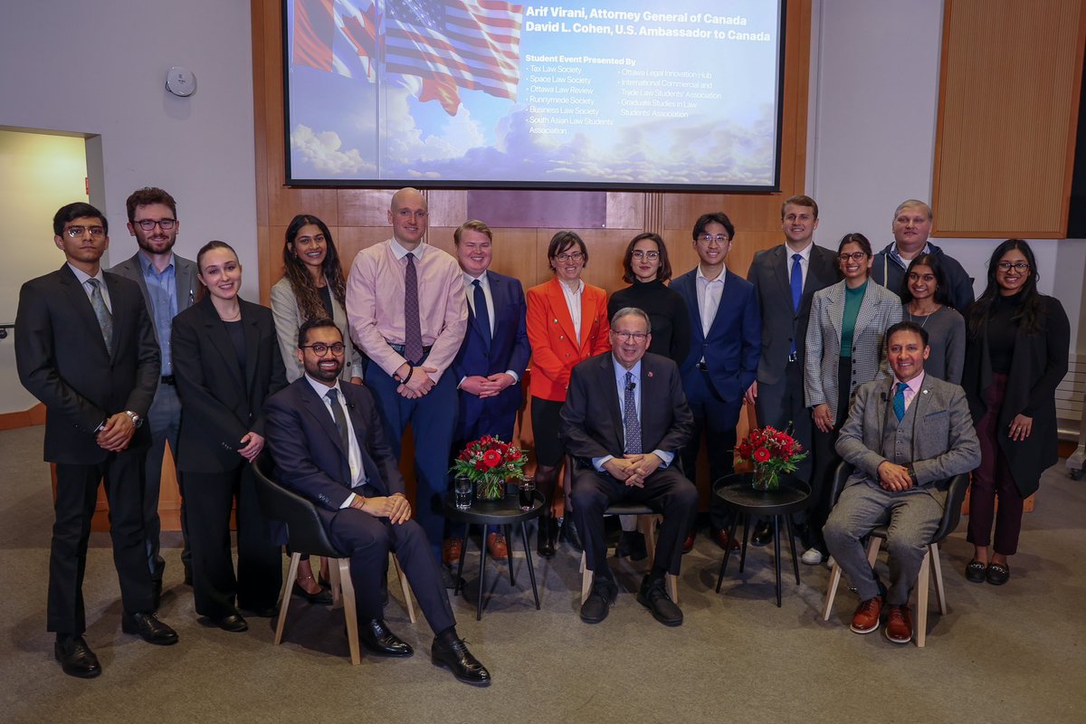 viraniarif's tweet photo. The surge in Antisemitism and Islamophobia -online and offline - is extremely dangerous.
 
With @USAmbCanada at @uocommonlaw, we had an honest conversation on the rise of hate and how now, more than ever, we must speak out and stand together. https://t.co/EqJtvYajHF