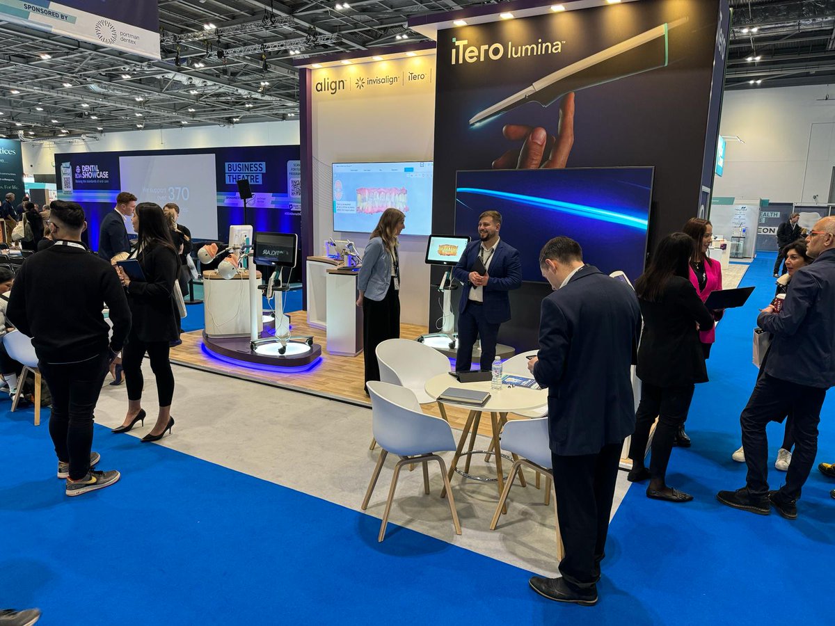 TeleLease's tweet photo. Congratulations to @AlignTechInc for another amazing stand at the Dental Showcase #Dentist #dentistry #dentalhealth https://t.co/eKgWjjUSDc
