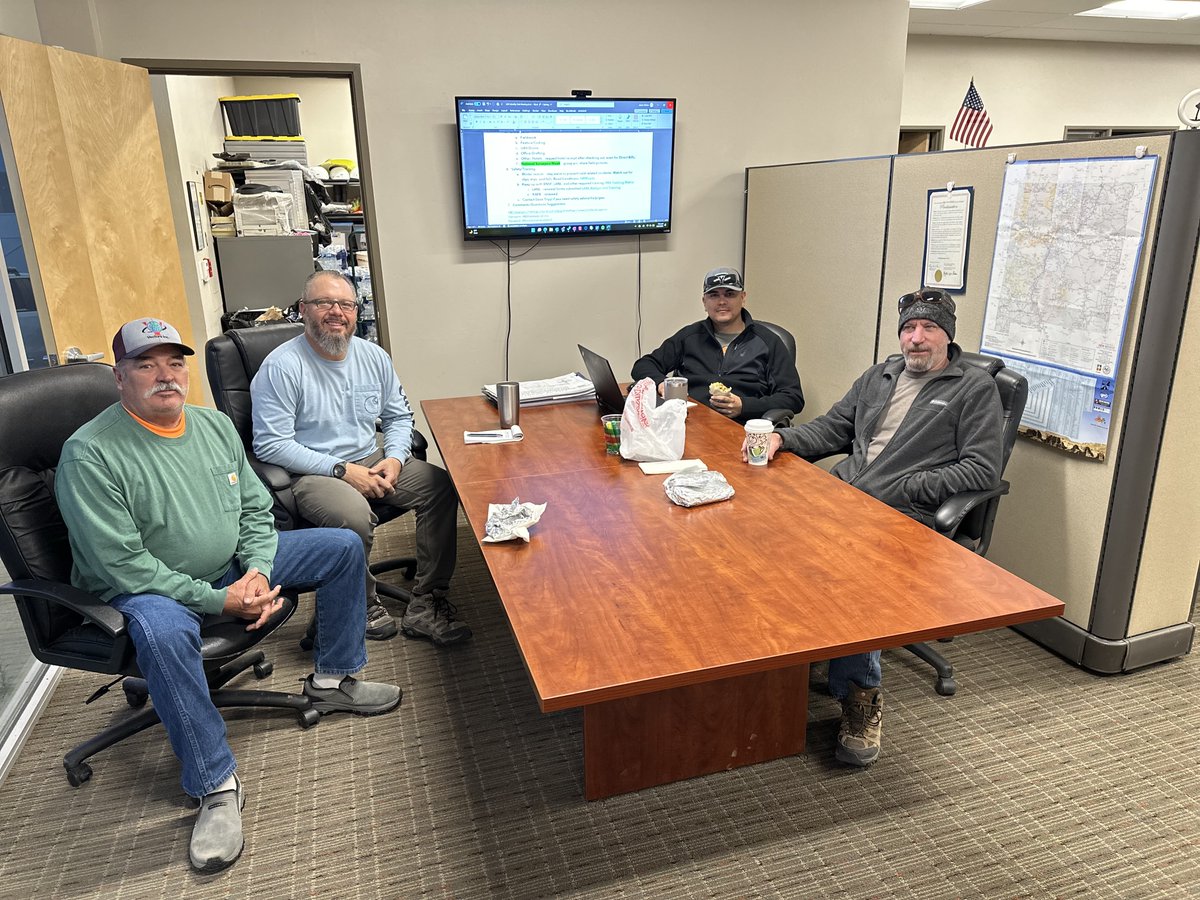 SouderMiller's tweet photo. Enjoy some of the photos from around the offices as we celebrated our Survey crews for this year’s National Surveyors Week!

#NSW2024 #Surveying #Surveyors #Geomatics https://t.co/GDIEc6I0gH