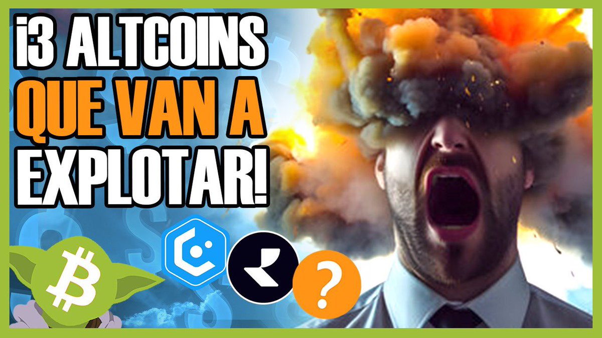 ¡3 ALTCOINS BARATAS que Van a EXPLOTAR!
El video: 👉youtu.be/sBTgUHsSQyc
#Criptomonedas #Altcoins