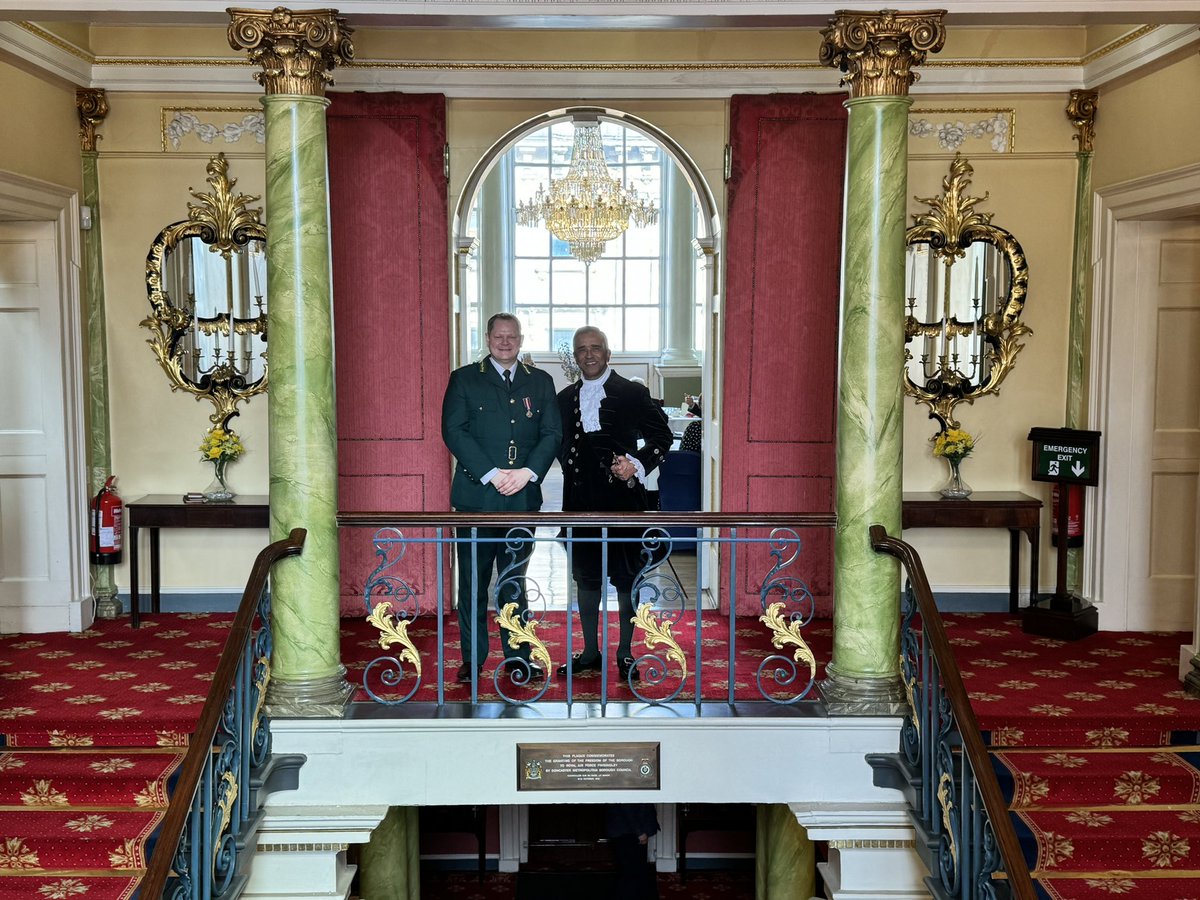 Extremely honoured and humbled to have been presented with an award today by the High Sheriff of South Yorkshire <a href="/ProfJaydip/">Prof Jaydip Ray</a> - for services to the ambulance service - however it’s a huge team effort to do this! Congratulations to all other recipients today too. <a href="/YorksAmbulance/">Yorkshire Ambulance</a>