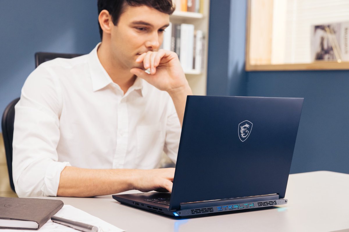 MSI__UK's tweet image. Looking for 14" inch, thin &amp;amp; powerful gaming laptop? Look no further! 👀
The new Stealth 14 AI Studio comes in a low-profile, thin &amp;amp; light chassis that is suitable for portable gaming and business in any scenario.

msi.gm/Stealth-14-AI-…

#CoreUltra #NVIDIAStudio #AI