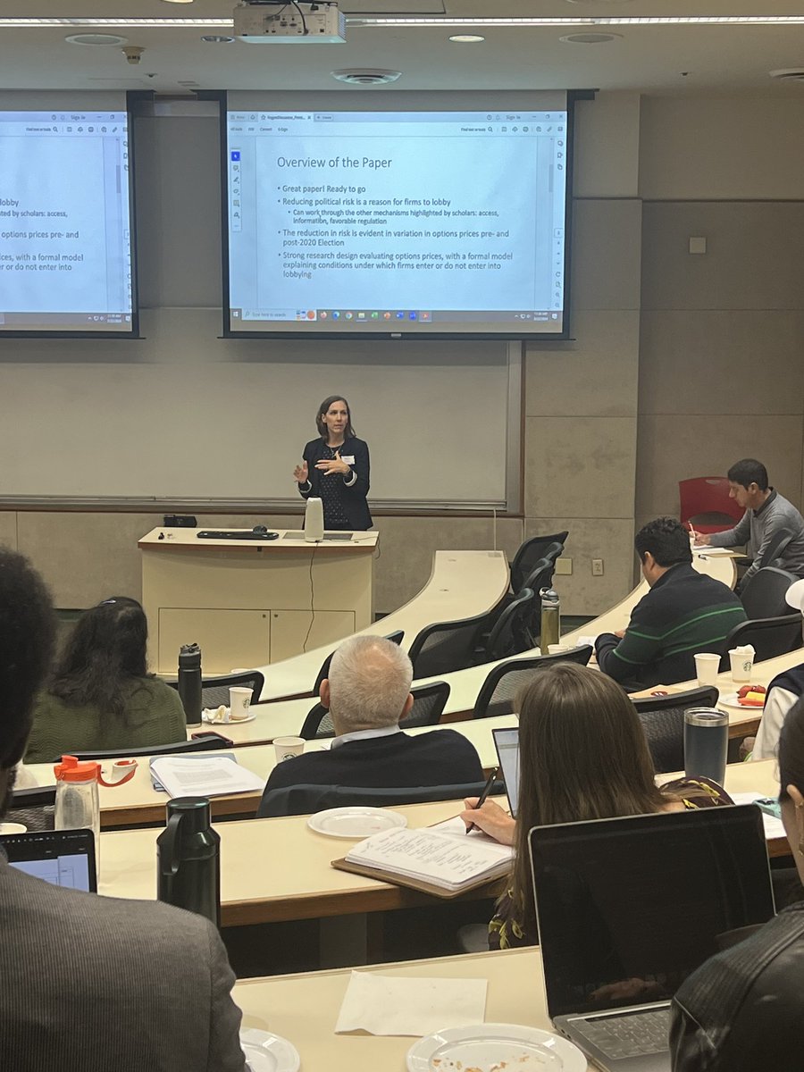 EdHeadington's tweet photo. #CGU hosting the latest #SoCalPIPE in #Claremont at the urging of #JeffJenkins and leadership of #MelissaRogers. Scholars—both est’d & aspiring—are the beneficiaries. Dr. Rogers now serving as Discussant to Dr. Saeigh’s paper.
#politcalscience .@cgunews .@jaj7d .@MelissaZRogers https://t.co/wT0dQrwNCx