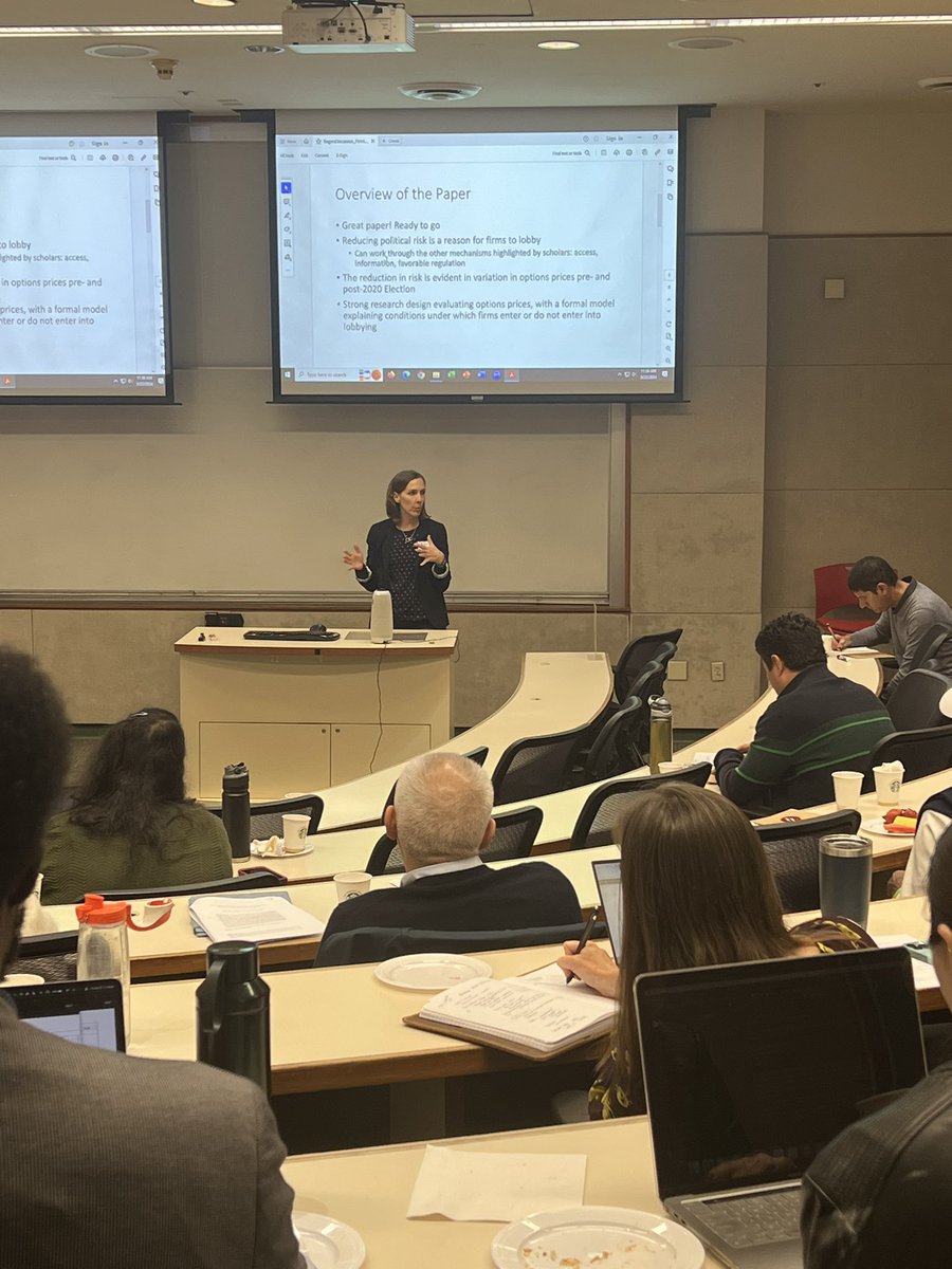 EdHeadington's tweet photo. #CGU hosting the latest #SoCalPIPE in #Claremont at the urging of #JeffJenkins and leadership of #MelissaRogers. Scholars—both est’d & aspiring—are the beneficiaries. Dr. Rogers now serving as Discussant to Dr. Saeigh’s paper.
#politcalscience .@cgunews .@jaj7d .@MelissaZRogers https://t.co/wT0dQrwNCx