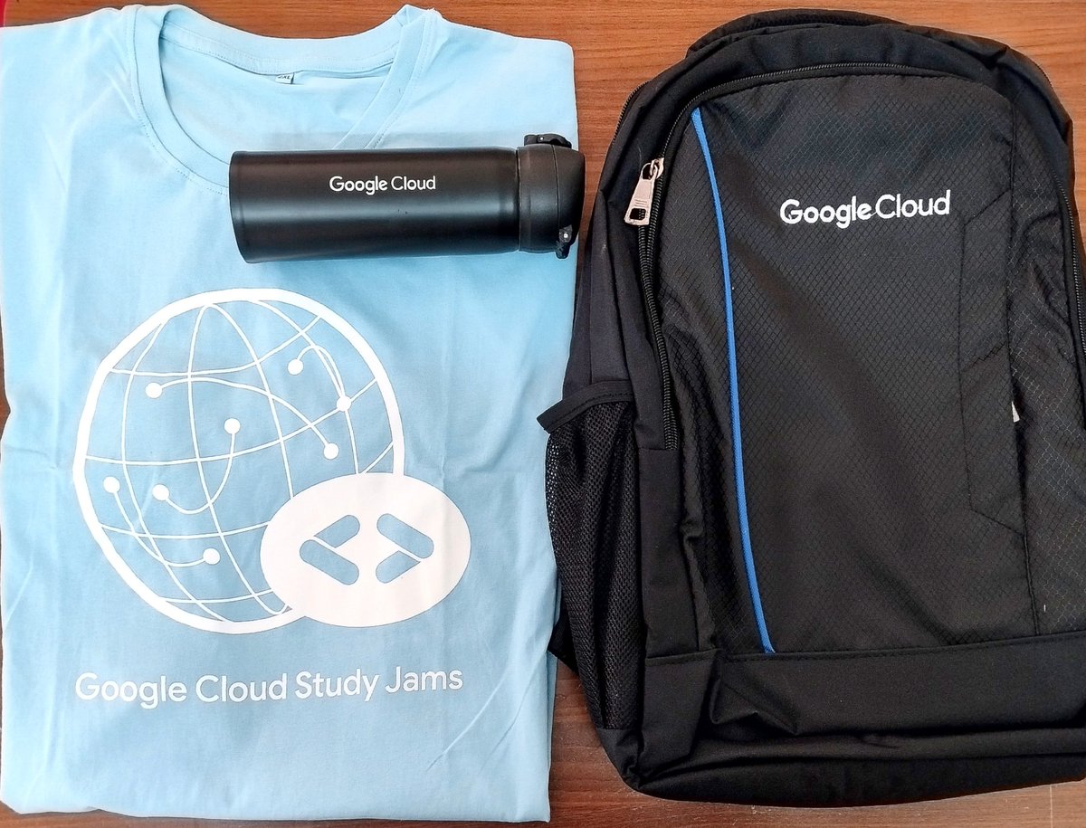 Thrilled to have received my Google Cloud Study Jam goodies! 🚀 Grateful for the opportunity to deepen my knowledge in cloud technology. A journey of continuous learning and growth. 🌱 Ready for the next chapter! #GoogleCloudStudyJam #CloudLearning #GenAI #GoogleCloud #StudyJam