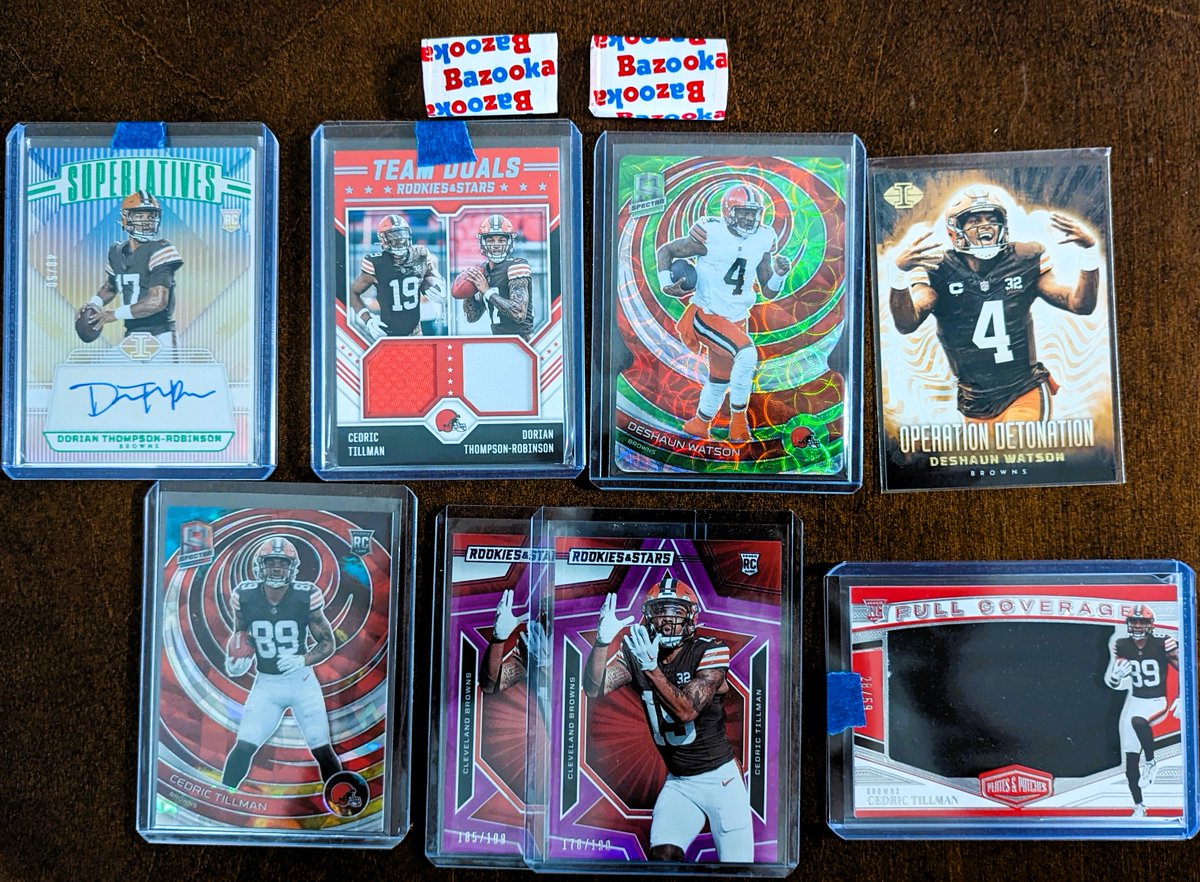 Fyrdawg101's tweet photo. #nextyearstartsnow #BazookaJoe #ClevelandBrowns @BuckCityBreaks helps updating the Browns collection! https://t.co/BmTpPa34oi