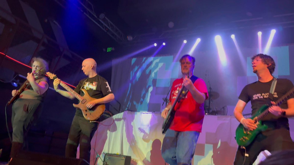 Do most publishers mosh in Metroid themed metal show with their developers? Asking for a friend...👀

#GDC2024 

<a href="/8bitSF/">8bitSF</a> <a href="/Stemage/">Stemage</a> <a href="/armcannon/">Danimal/Armcannon</a> @DrasticNick