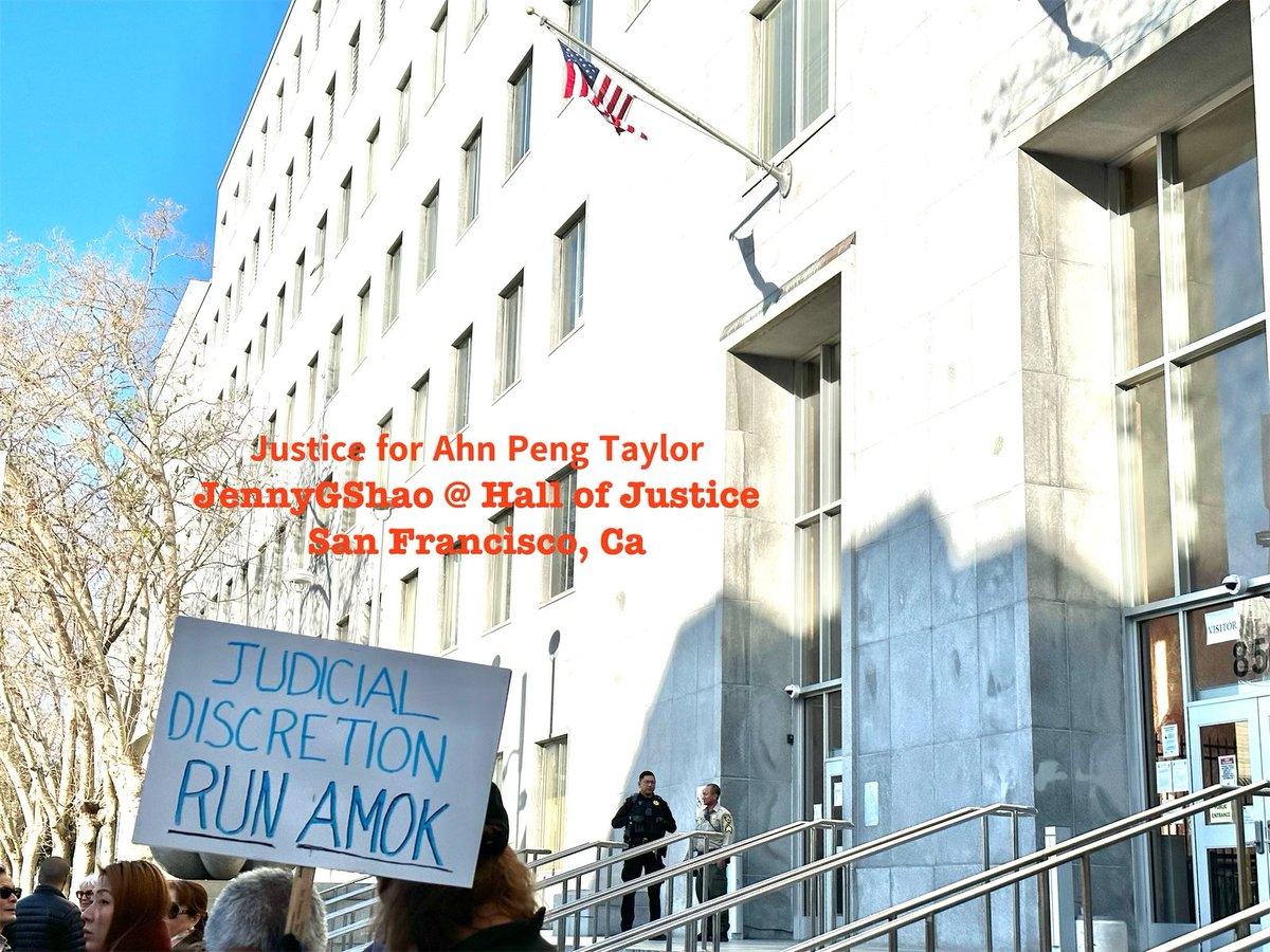 Justice for Anh ‘Peng’ Taylor 👵🏻; #SanFrancisco, #StopAsianHate 📸🧵1/