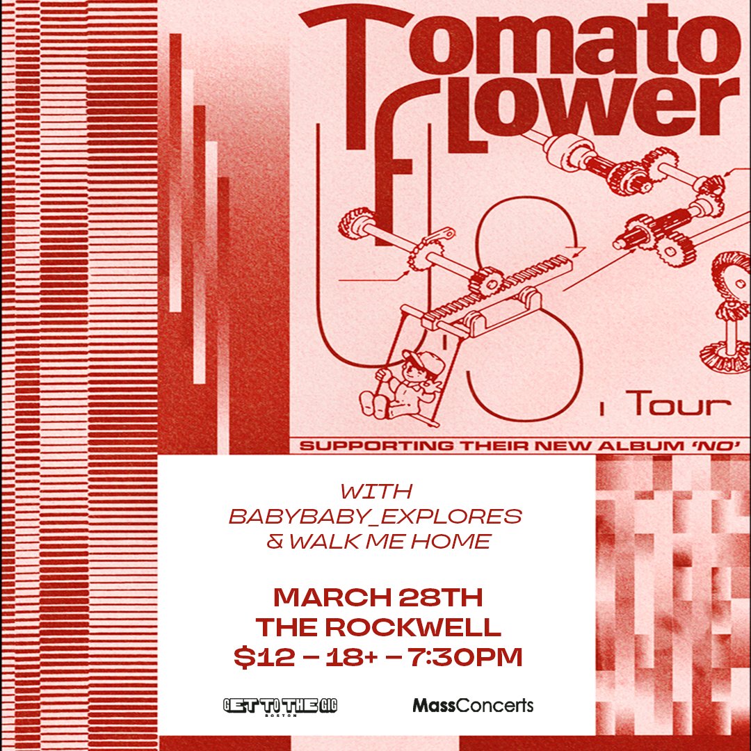 TOMORROW @t_matoflower at @RockwellThtr with Babybaby_Explores & Walk Me Home! TIX ------> seetickets.us/event/tomato-f…