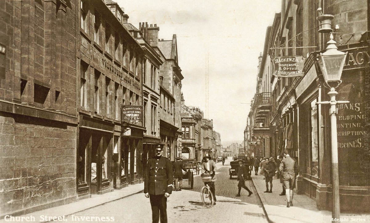 Church Street, #Inverness, c1920s [source: @hlhlibraries]