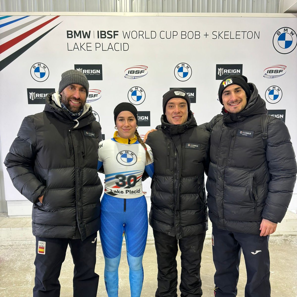 fedhielo's tweet photo. Cierra la temporada el #skeletonESP 🛷 con la Copa del Mundo de Lake Placid 🇺🇸, sensaciones muy positivas sobre el trineo ✅
3️⃣0️⃣ Clara Aznar 57.70 +2.68
3️⃣1️⃣ Adrián Rodríguez 55.63 +2.34
#skeleton #viveelhielo #ready2slide #slidingtogether https://t.co/TUbl4FwveH