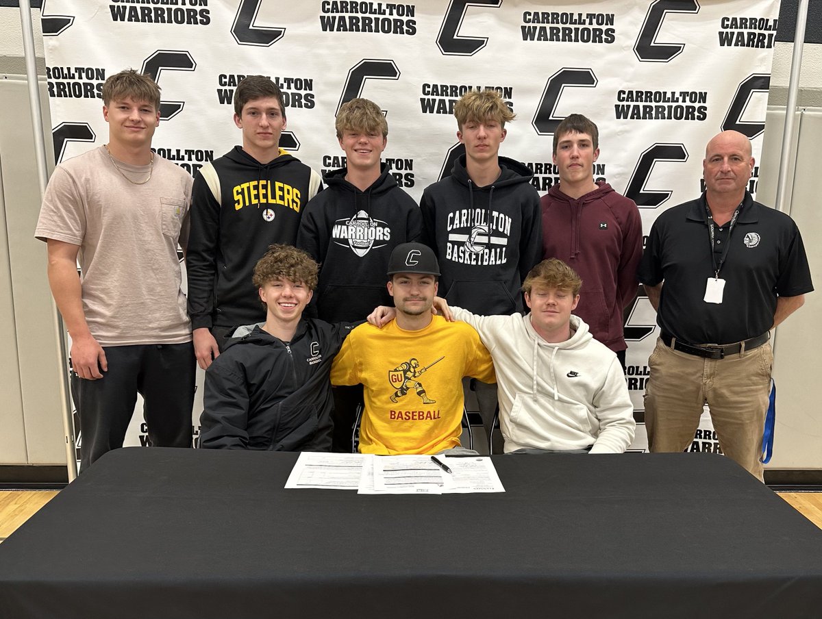 Hayden Jenkins <a href="/JenkotheleftyPO/">Hayden Jenkins</a> Signs his NLI to continue his Academic and Athletic career at <a href="/GannonBaseball/">Gannon Baseball</a> in Erie, PA to study Engineering. The 2024, #LHP was <a href="/EastDistrictAB/">East District (EDAB)</a> Pitcher of The Year and 1st Team EBC, and ED in 2023. GU is getting a #dude. Congrats Jenkins Family!