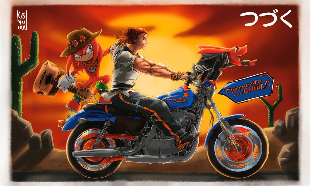 Minto_tanuki's tweet photo. Este crossover se hace porque para mi son similares en algunas cosas ❤️🔥
#31minutos
#JuanCarlosBodoque
#tekken
#hwoarang
#sonicthehedgehog
#knuckles https://t.co/bpRX3xVfwK
