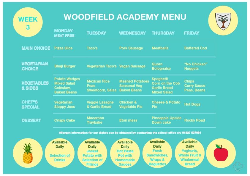 OneWoodfield's tweet photo. Our new menu starting after Easter, on Monday 8th April https://t.co/EW09tLFWS6