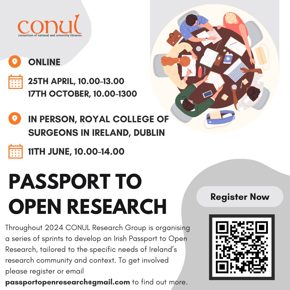 Help develop a new Passport for Open Research in Ireland! Details of how to contribute and registration for online or in-person sprints are available at forms.office.com/pages/response…