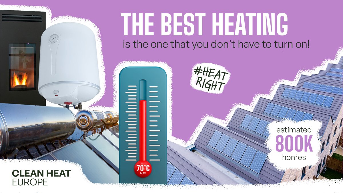 Renovating buildings allows:
 🔥 Heating systems to run at lower temps
 🌡️ Integration of low-temp renewables &amp; waste heat into #DHC networks
 🏠 Individual #HeatPumps to operate more efficiently

A cooler grid lowers the energy needed for supplying heat and thus combats energy