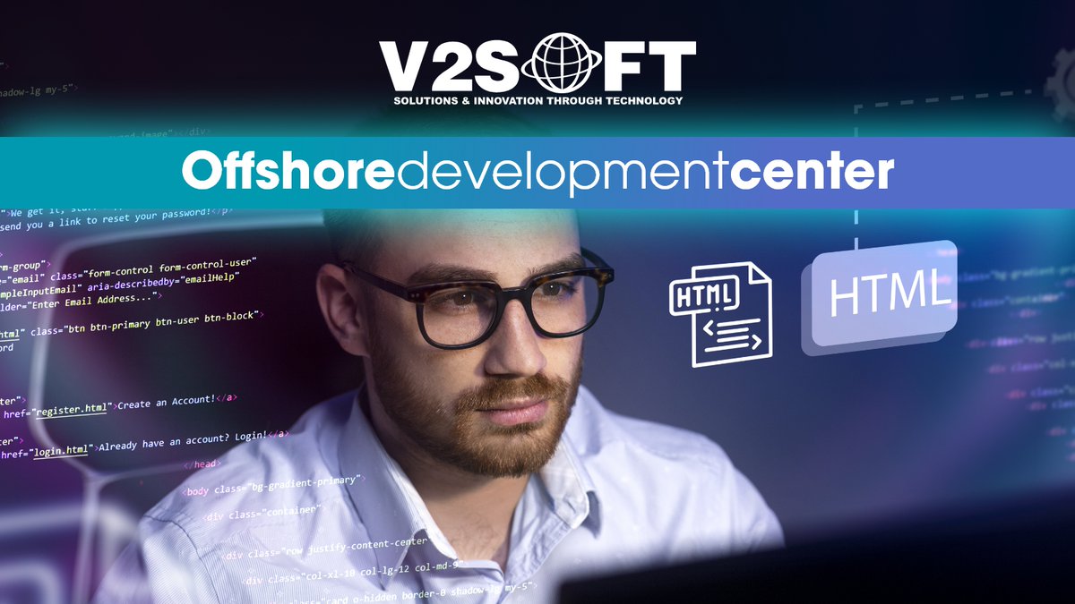 v2soft's tweet image. Tired of dealing with the complexities of managing an offshore development centre? V2Soft&apos;s #OffshoreDevelopmentCenter services provide a seamless solution to your offshore needs. For more information, click on the link: bit.ly/3GpLR8d or mail us at info@v2soft.com.