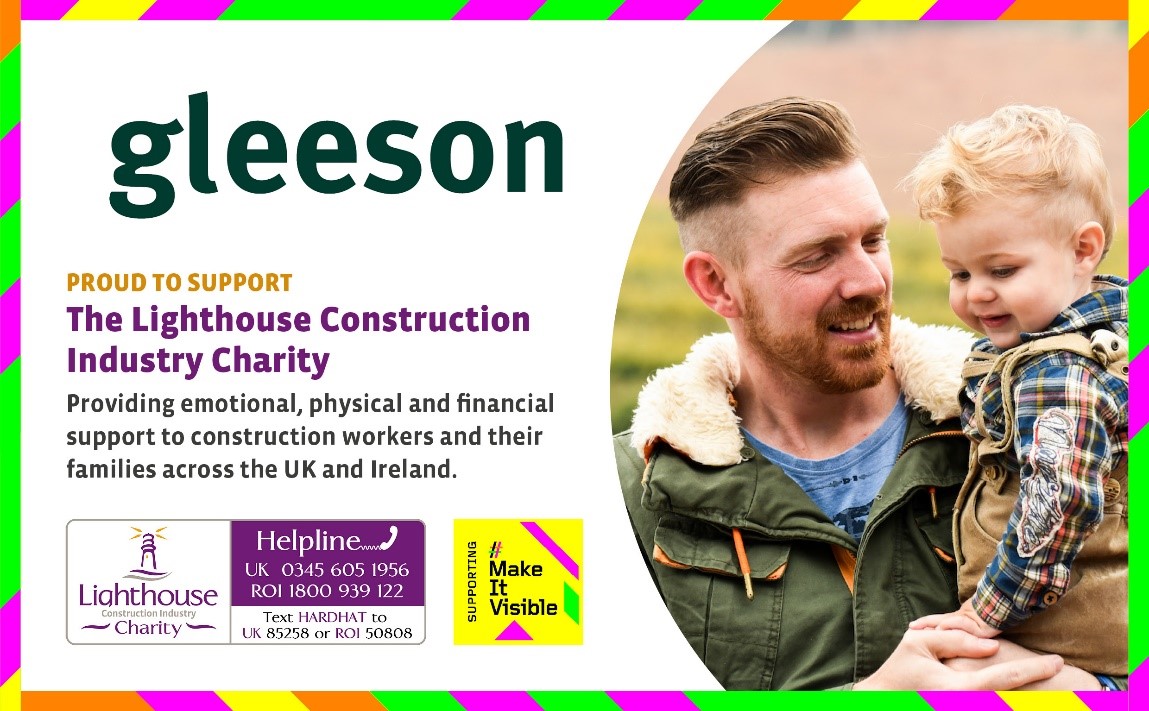 We’re proud to share that Gleeson has made a charitable donation to the @LighthouseClub_ becoming an official company supporter, this allows us to access additional resources that will benefit our colleagues, their families &amp; the broader Gleeson community: lighthouseclub.org