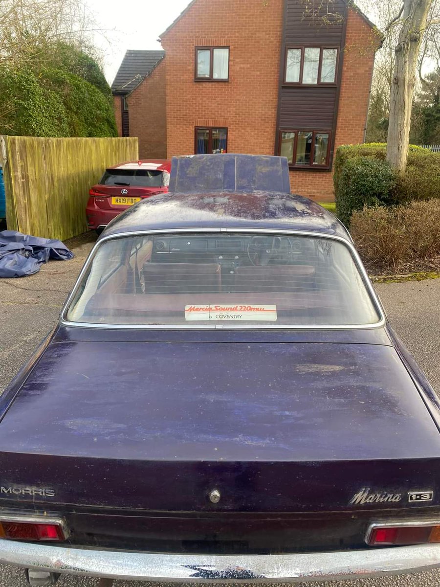 I have never liked Marinas but I'm tempted just for the window sticker! <a href="/Stuart_Linnell/">Stuart Linnell MBE</a> #MerciaSound #Coventry