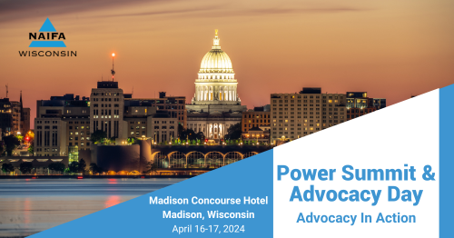 We can't wait to see you NEXT month April 16-17 for NAIFA-Wisconsin's Power Summit & Advocacy Day. You do NOT want to miss this. hubs.ly/Q02qq9yp0