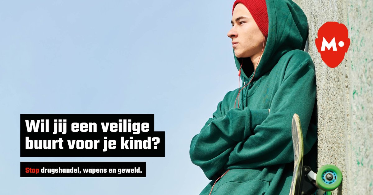 #JEUGD
Worden jongeren in jouw buurt geronseld voor drugshandel? Ken jij (hang)plekken waar bedreigd en gedeald wordt? Houd je buurt veilig, herken de signalen en meld veilig en anoniem bij M. 0800-7000. Bekijk meer signalen op meldmisdaadanoniem.nl/onderwerpen/je….
