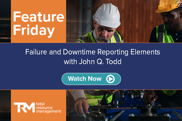 TRM_maximo's tweet photo. Don't miss out on John's expert insights on capturing failure and downtime data for basic reliability analysis! In this video he delves into the crucial details of effective data collection strategies. Check it out: https://t.co/RpYdIo6VGw

#ReliabilityAnalysis #DataCapture #TRM https://t.co/sjilFUE30o