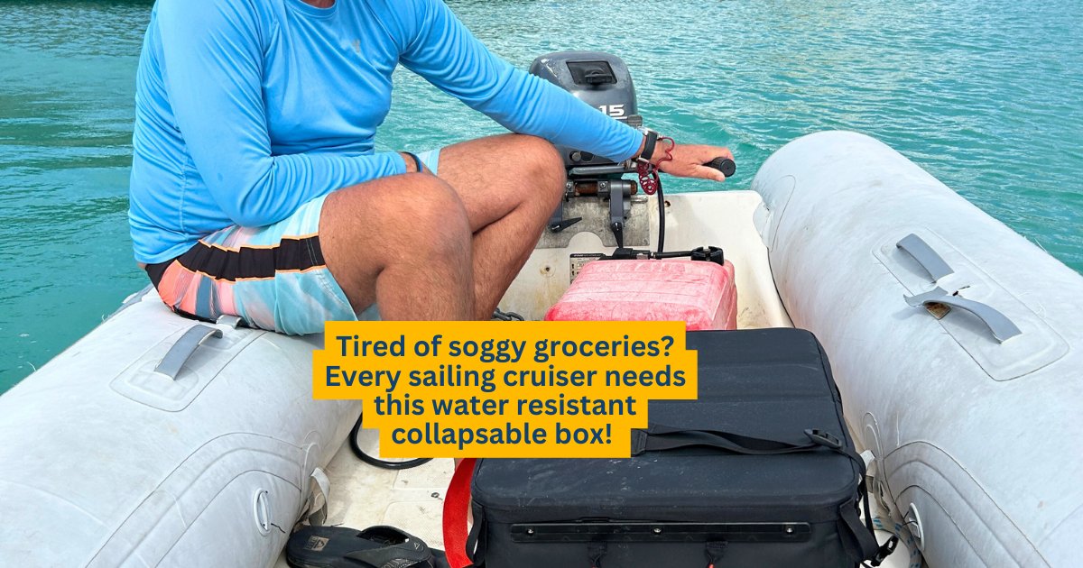 SailingBritican's tweet image. Grocery runs just got a whole lot easier. 💪 This hauler switches between carry modes like a champ. #boatlife #provisioning #sailingessentials #sailboat

Click here to watch my full review: smpl.is/8ssbw