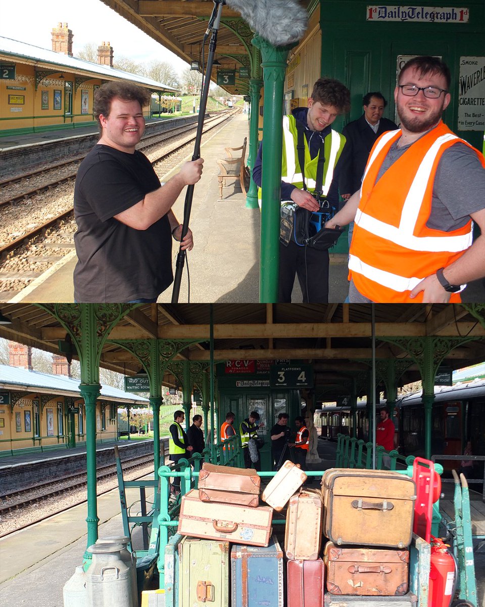 🚂 Our talented crew, predominantly neurodiverse students, came together brilliantly to bring 'The Flying Scotsman' to life at @bluebellrailway. The focus, camaraderie, & creativity were truly inspiring. 🎬 Stay tuned for its big screen debut at our @DukeofYorks #gradscreening!