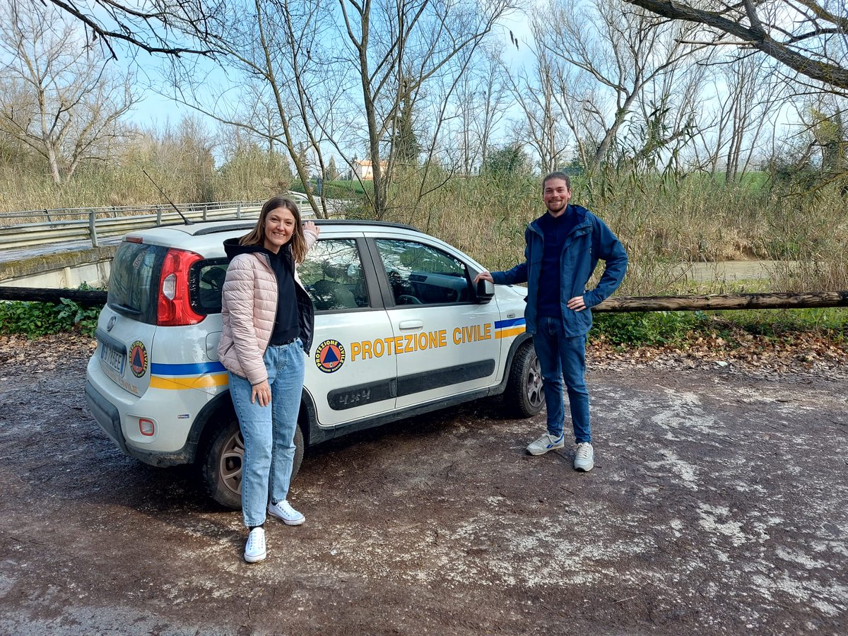 TheDisasterLab's tweet photo. Out in the field with Beata &amp; Marco, our scholars from DLab, assessing hydrogeological risks in Osimo (Italy), as part of the PRIN project 'REFOCUSING', funded by the Italian Ministry of University and Research. Stay tuned for insights! #Research #DLab #PRIN #REFOCUSING #DRR https://t.co/f1TfX73fkS