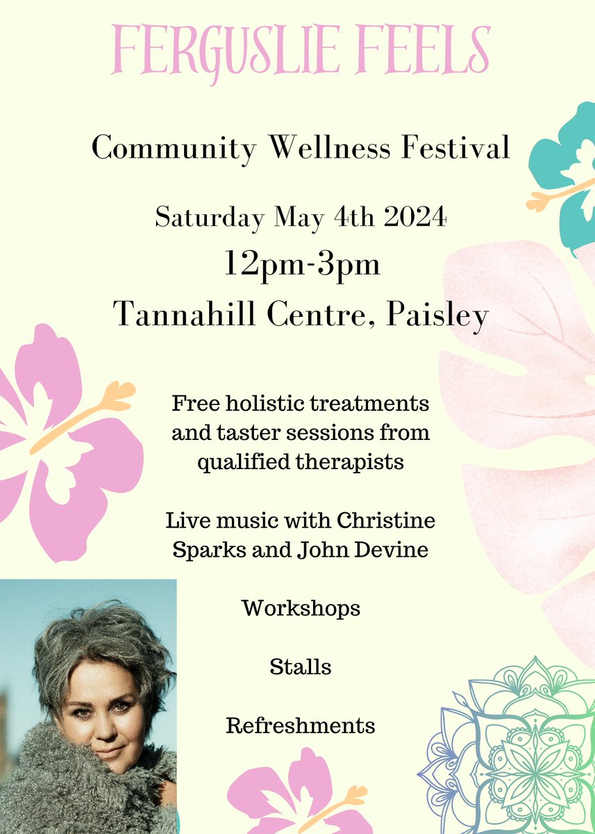 Saturday May 4th from 12pm-3pm. Sure to be a great day of fun and wellbeing! :)