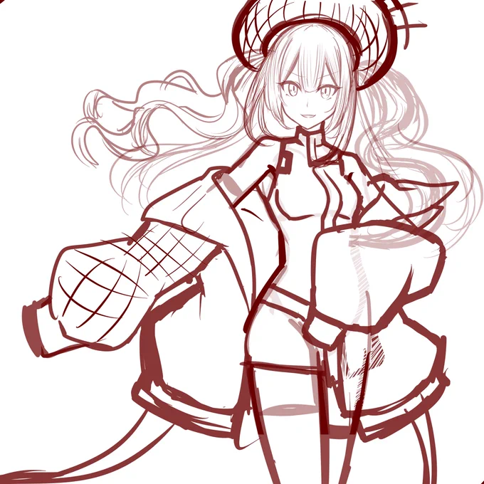 とりあえず描いたけどなんかしっくりこない 