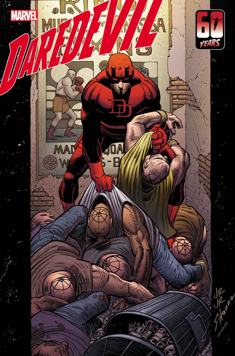 'Daredevil' #8 marks 60 fearless years of Daredevil! This April, celebrate with a special super-sized issue packed with guest talent and legendary creators. Read more: spr.ly/6011khrvX