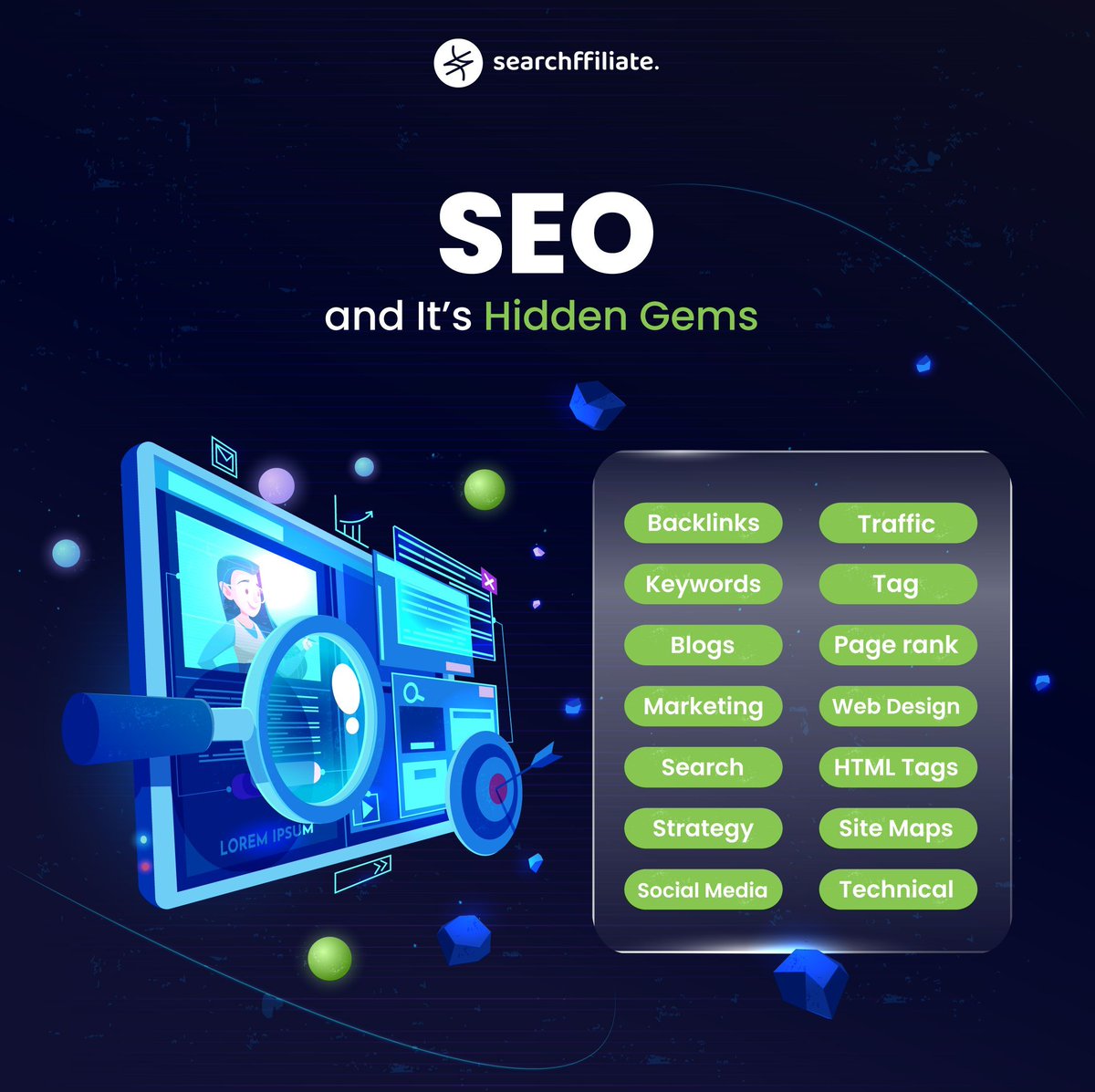 searchffiliate's tweet photo. The SEO Mystery
Ever wondered how websites climb the search engine ladder?
It's not magic, it's SEO: a strategic blend of keywords, backlinks, blogs, and much more.
 SEO polishes it, maps it, and shouts it from the rooftops, attracting the right traffic for explosive growth. https://t.co/N5MeEiE2kC