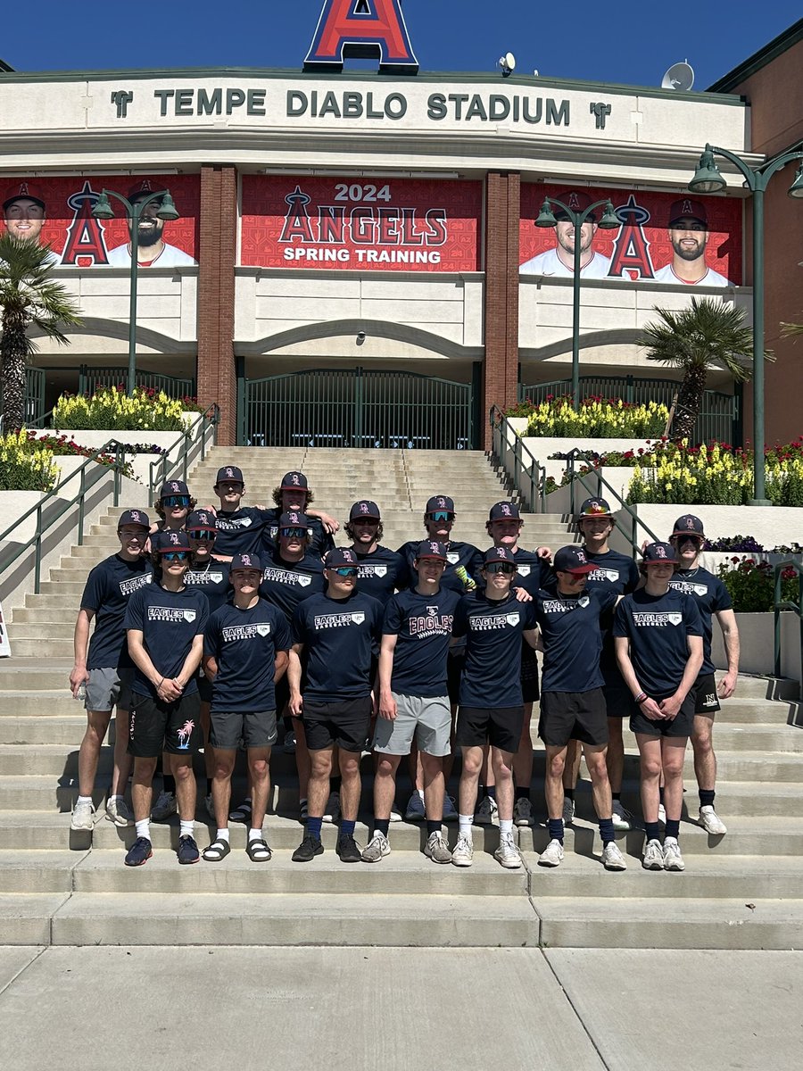 Eagles win game one in Arizona 20-3!
<a href="/DRHS_Athletics/">DakotaRidgeHS_Athletics</a>